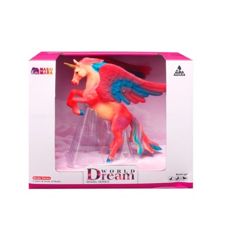 Figure "World of Fantasy: Red Unicorn with Wings"-3
