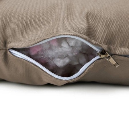 Villy swing pillow, diameter 115 cm, dark beige color-3