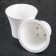 Pot with the insert "City", 2 l, the color is white