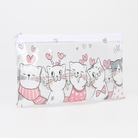 Lightning cosmetic bag, transparent color