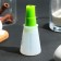 Brush for oil "Naturally", 11.8x5.2 cm, silicone, green color