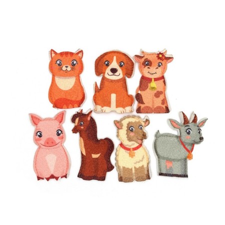 Game-designer "Pets", 7 details, 9 cm