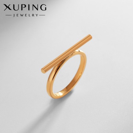 Ring Xuping trend mini, color gold, size 18