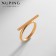 Ring Xuping trend mini, color gold, size 18