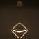 Lamp Bayerlux 1631/1wt LED 64W white 29x31.5x21.5-121 cm