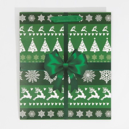 Laminated vertical "New Year gift", ML 27 x 23 x 11.5 cm, New Year-5