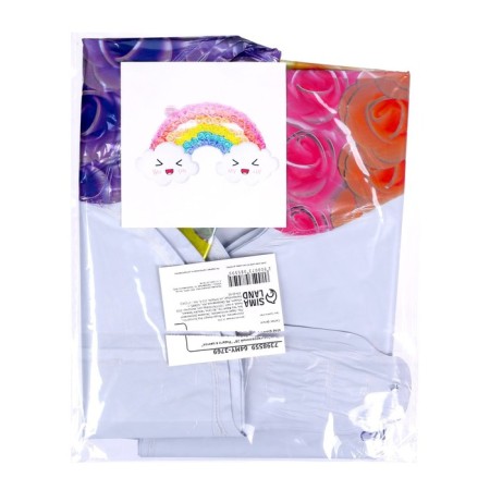 Set a foil ball 28 "Rainbow in flowers", 5 pcs.-1