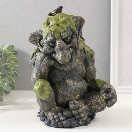 Figure "Stone troll Roden" 22 x 17 x 16 cm.-1