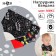 Bandana Bibsord/Snobyer for feeding waterproof with a teether, on the button, mix