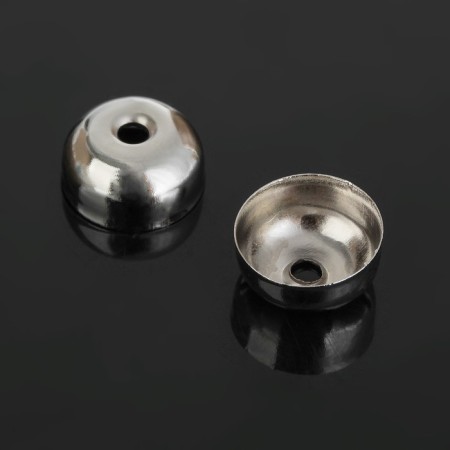 Counter (set 10 pcs.) 12 × 7 mm cm-298, silver color