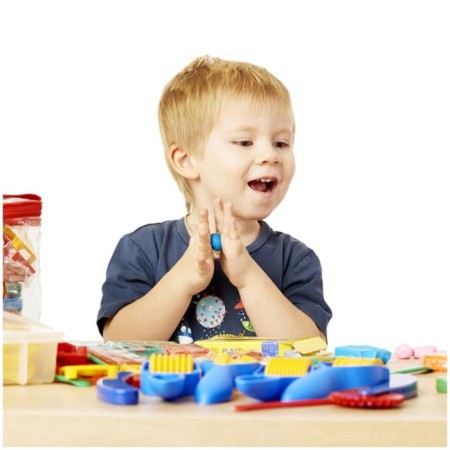 Plasticine on a vegetable basis of 10 colors, 250 g, Jovi, blister-3