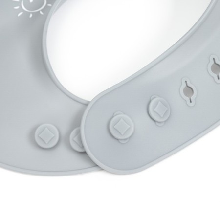 Badion for feeding children, silicone, Mum & Baby, 23x4x29, gray-3