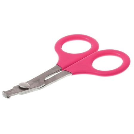 Delight Rose Coogers for a cat, large, straight pink