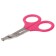 Delight Rose Coogers for a cat, large, straight pink