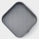 The form for baking the share "Elin. Square ", 21.5 × 6.5 cm, removable bottom, anti -stick coating, black color
