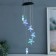 Wind music with illumination from the solar battery "Stars-Cristals" 13x13x55 cm