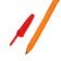 A set of ballpoint pens 3 colors, rod 0.7 mm, blue, red, black, orange body