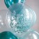 Shar Latex 12 “Wedding. Biryuza”, silkography, 2-hand, 5 designs, set 25 pcs.