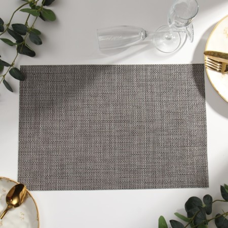 Napkin on the table of the share, central mere gray, 45*30cm