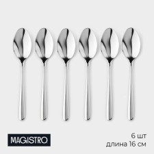 A set of spoons of tea stainless steel Magistro 