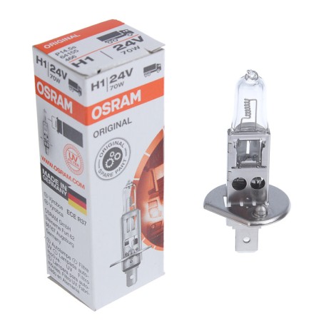 Car lamp OSRAM, H1, 24 V, 70 W, P14.5S-1