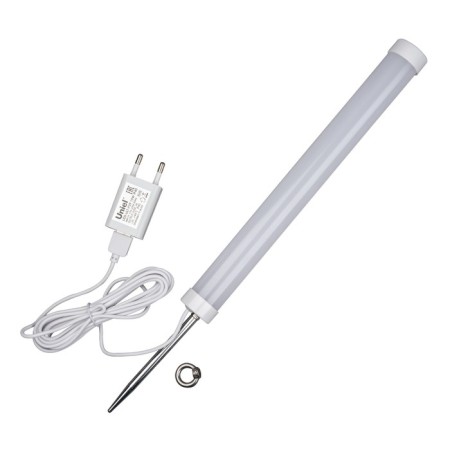 LED lamp for plants, on the peg UNIEL, 6 W, LED, IP40, 250 mm, white color