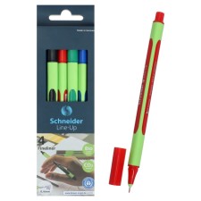 A set of capillary pens 4 colors, 0.4 mm, Schneider 
