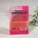 Natural sponge of coding for washing, pink clay extract