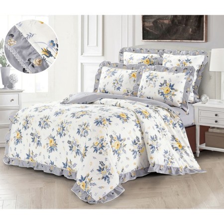 Bed Lowworm euro Diva Afrodita, size 230x250 cm, 200x220 cm, 50x70 cm - 2 pcs, 70x70 cm - 2 pcs-1