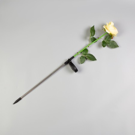 Garden lamp on the sunny battery "Rosa Yellow", 75 cm, 5 LED, glow white glow-5