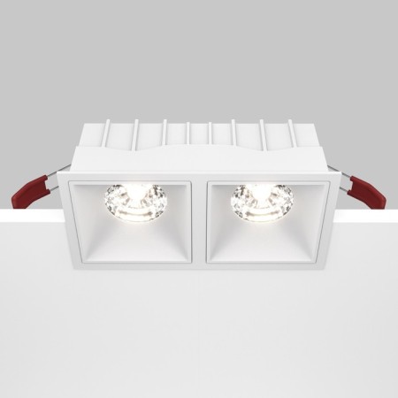 The built-in lamp Technical DL043-02-15W4K-SQ-W, LED, 30 W, 167x85x63 mm, 2500 lm, 4000k, white-3
