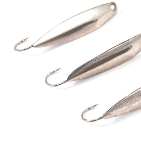 Vertical "Yaman" Return, size 37 mm, 3.7 g, Nickel color-1