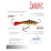 Балансир Lucky John NORDIC 4 + тройник, 4 см, цвет 11HRT блистер