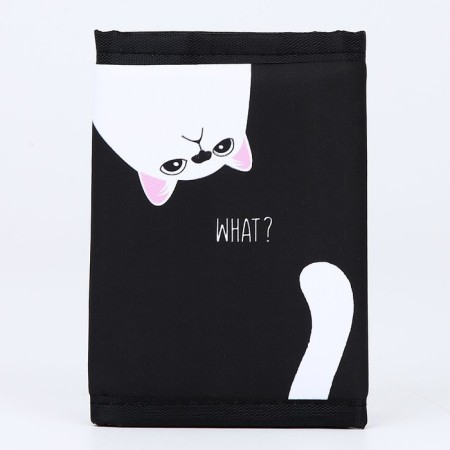 Velcro wallet "cat"-1
