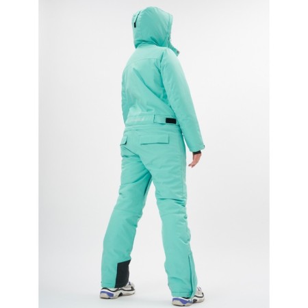 Ski jumpsuit female turquoise color, size 48-4
