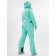 Ski jumpsuit female turquoise color, size 48