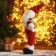 Soft toy "Santa Claus-Pussat" 12x40 cm, red