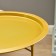 Coffee table, golden tray