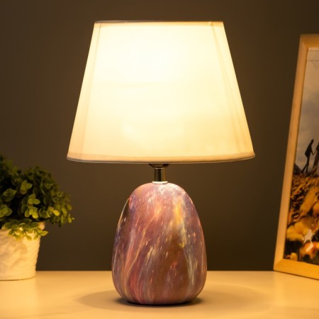 Kosett table lamp E27 40W Violet 22.5x22.5x32.5 cm Risalux-1