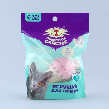 A toy with feline mint "ice cream"-5