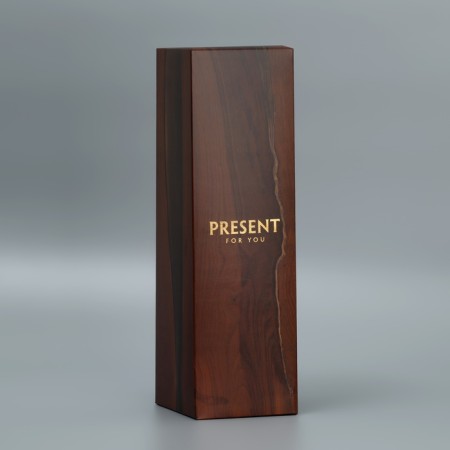 Gift folding box, packaging, "Pressent", 9.5 x 32.5 x 9 cm-1