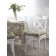 Pillow for shakespeare chair, size 40x40 cm, green color