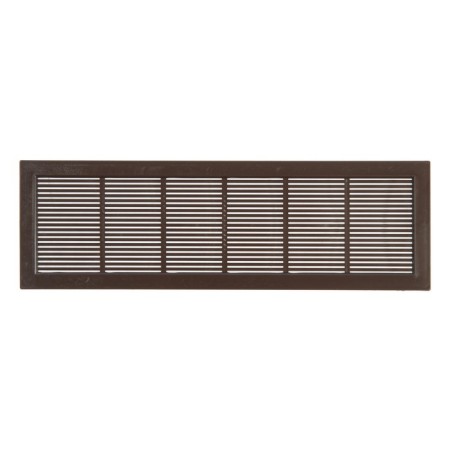 Ventilation grate Zein Lux L73, 73 x 232 mm, inexhaustible, brown-5