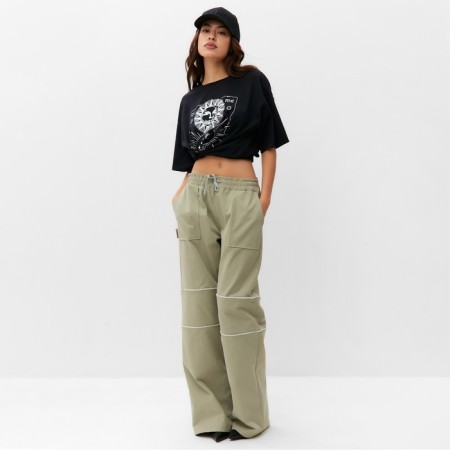 Cargo trousers with lightning Mist Base, p. M, green-1