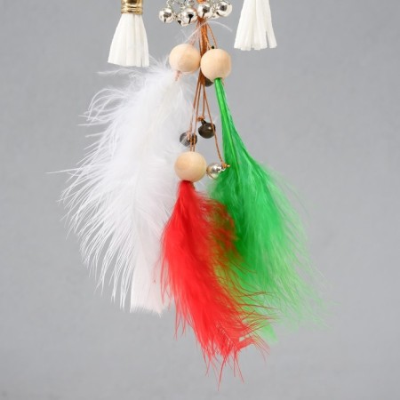 Dreams "Christmas Deer" with bells 9x23 cm-3