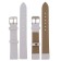 Solomon watch strap, 16 mm, eco-leather, L-18 cm, white