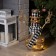 LED figure "Snowman" 24 × 50 × 15 cm, textiles, metal, batteries AAX2 (not in the kit), glow warm white