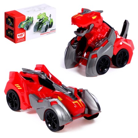 Raptor robot, inertial, transforms, red color