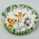 Paper plates "Animals", 6 pcs