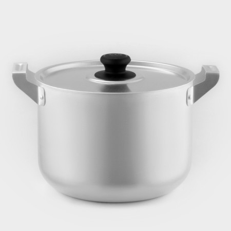 Aluminum pan, 4.5 l, metal cover